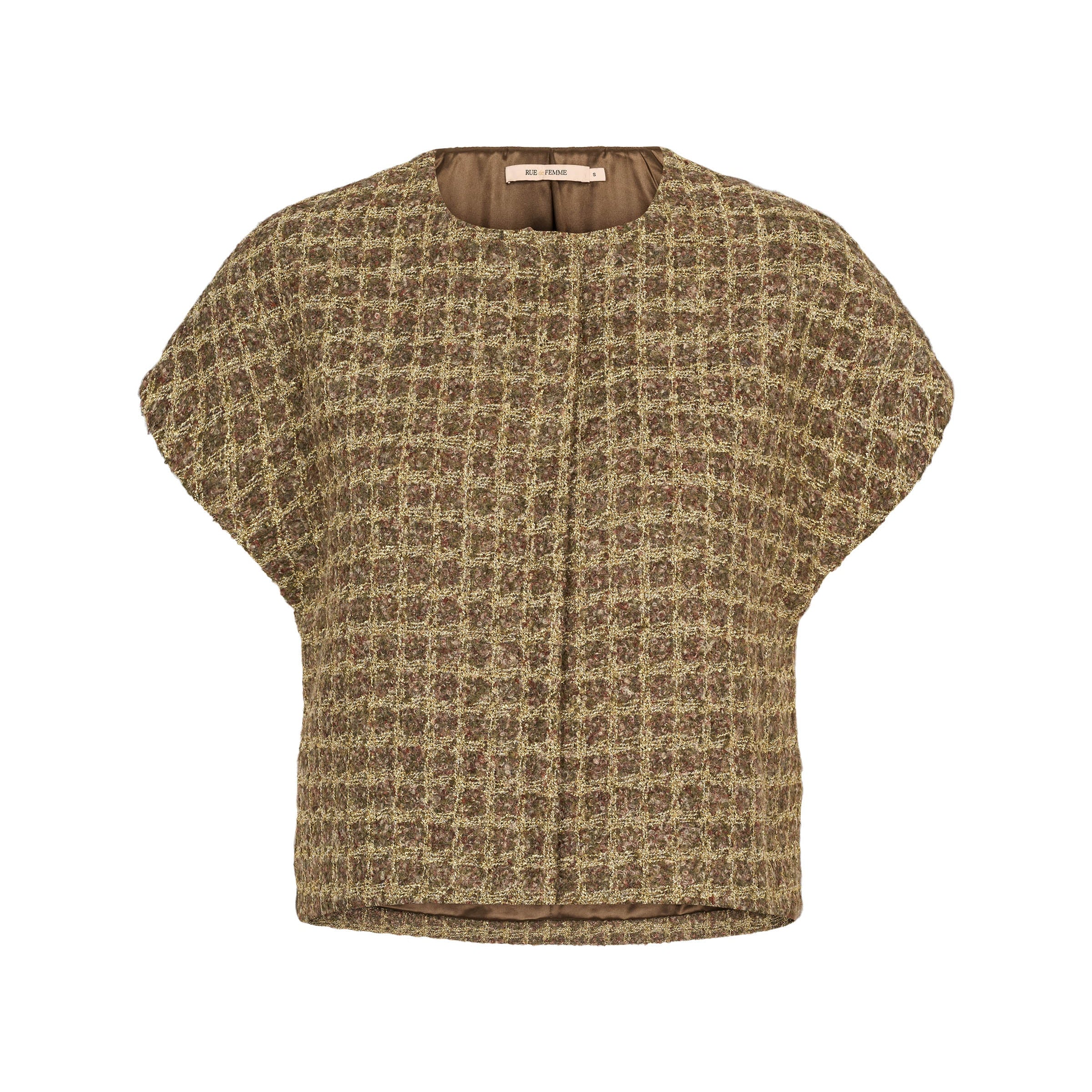 Rue De Femme - NewHika Vest i brown sugar