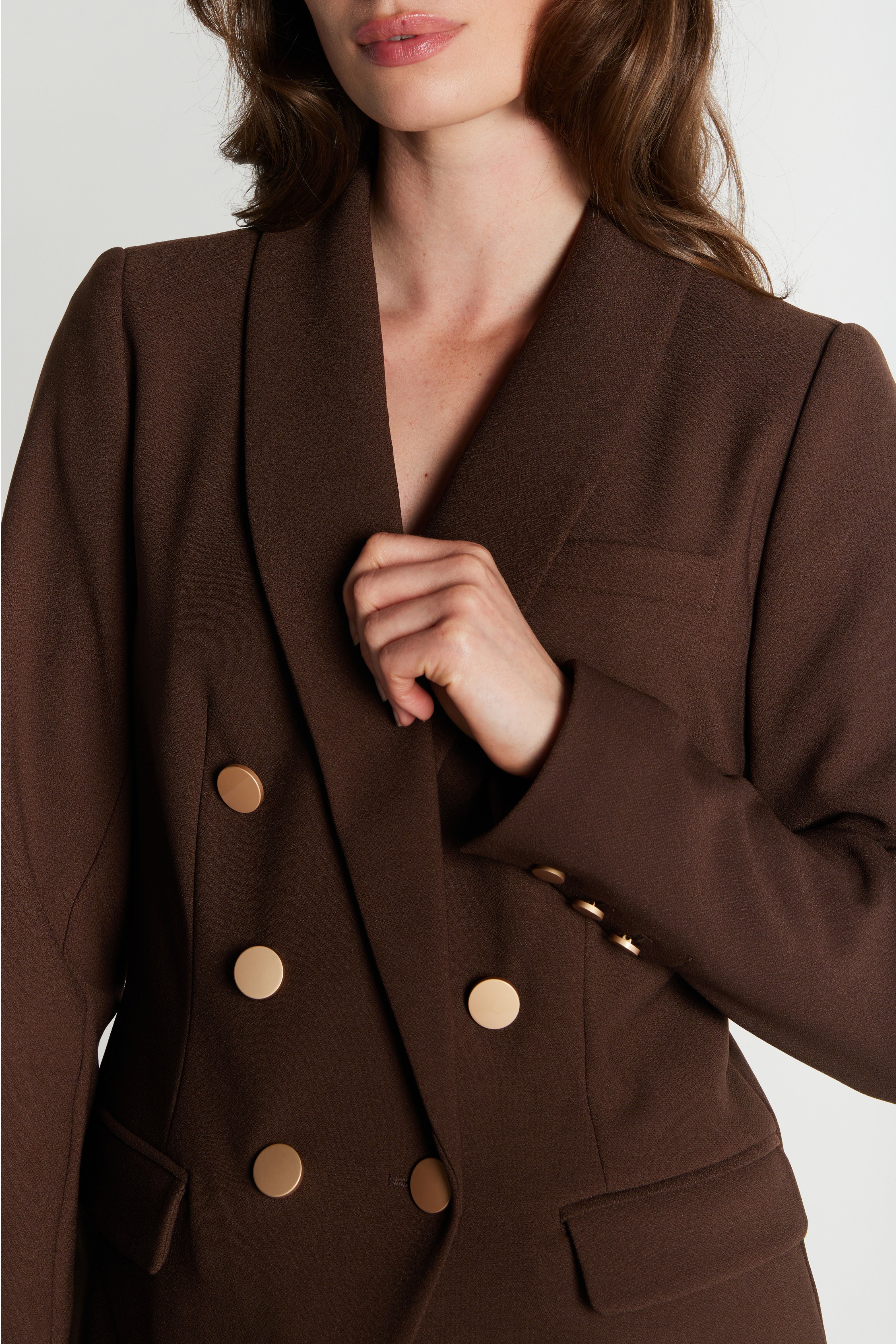 Rue De Femme - ComfyEloise Blazer, chocolat