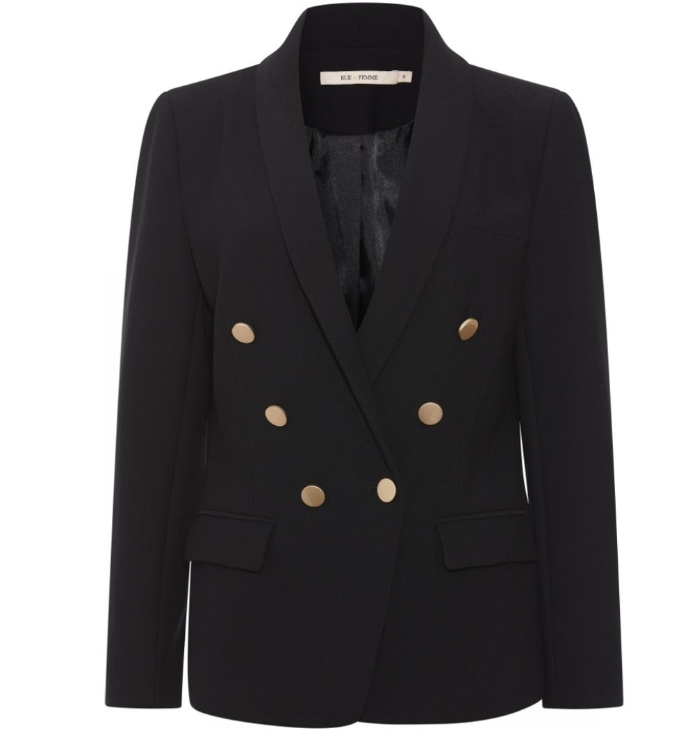 Rue De Femme - Eloise Blazer i sort