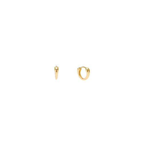 Iris Petite Hoops Guld