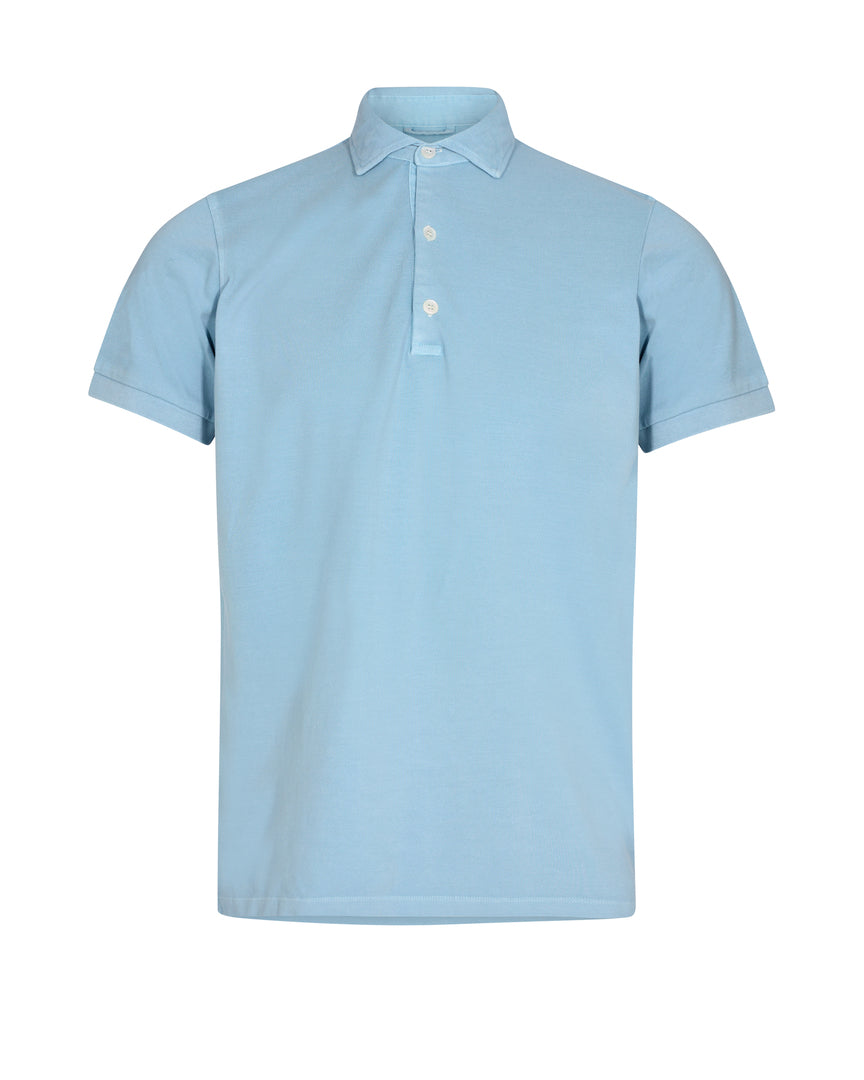 MMGHarvey Faded Polo – Lyseblå Polo