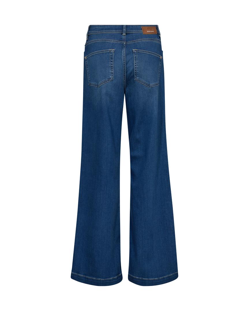 Mos Mosh MMDara Deluxe Jeans, Mid blue