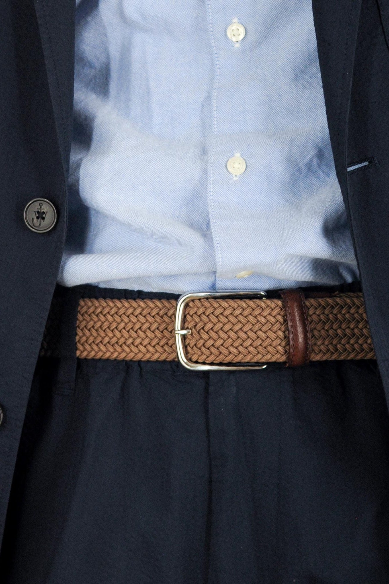 Bosswik - Elastikbælte i Sand Art. 6806