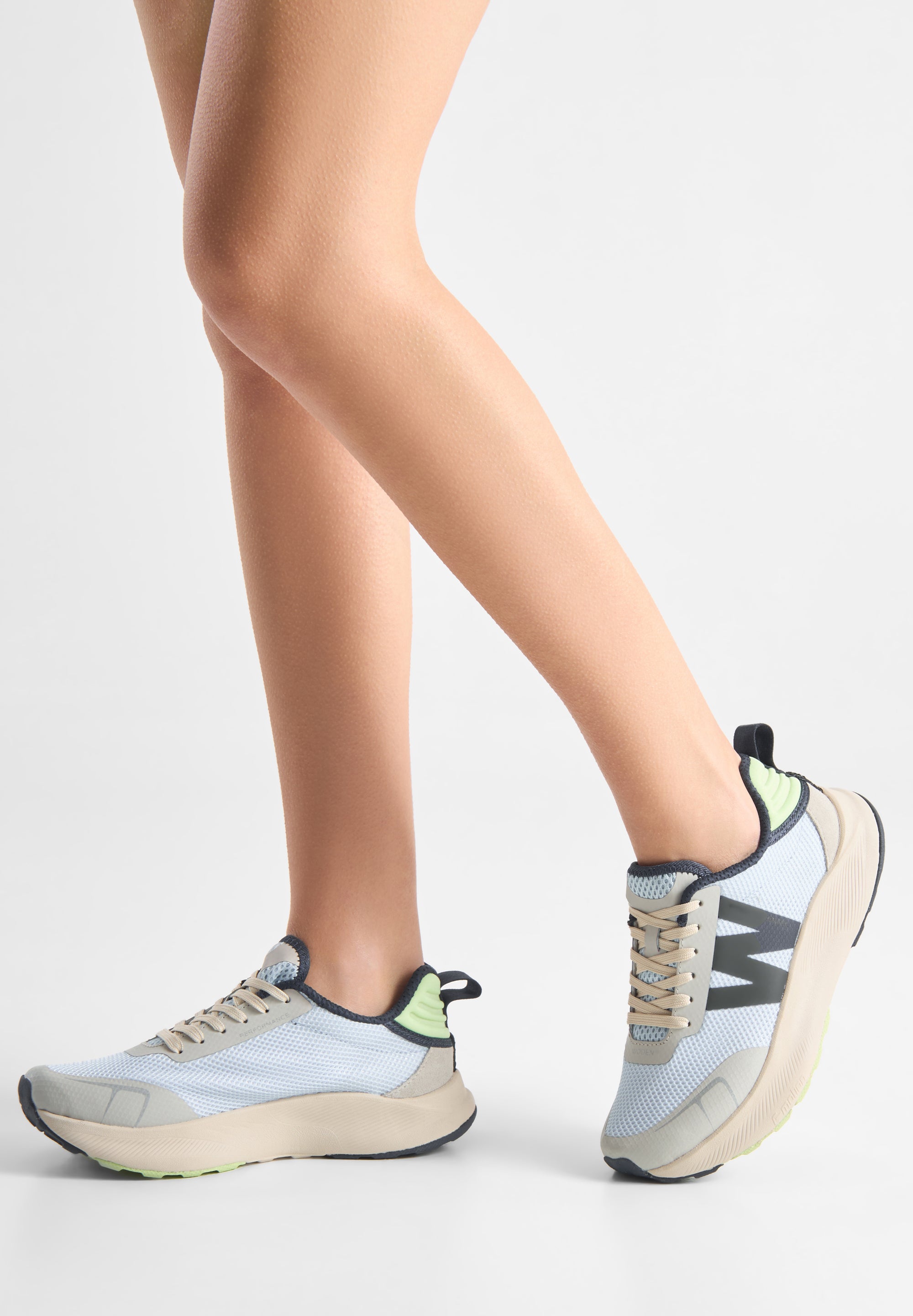 Woden - Sabine Sneakers Moonstone/Matcha