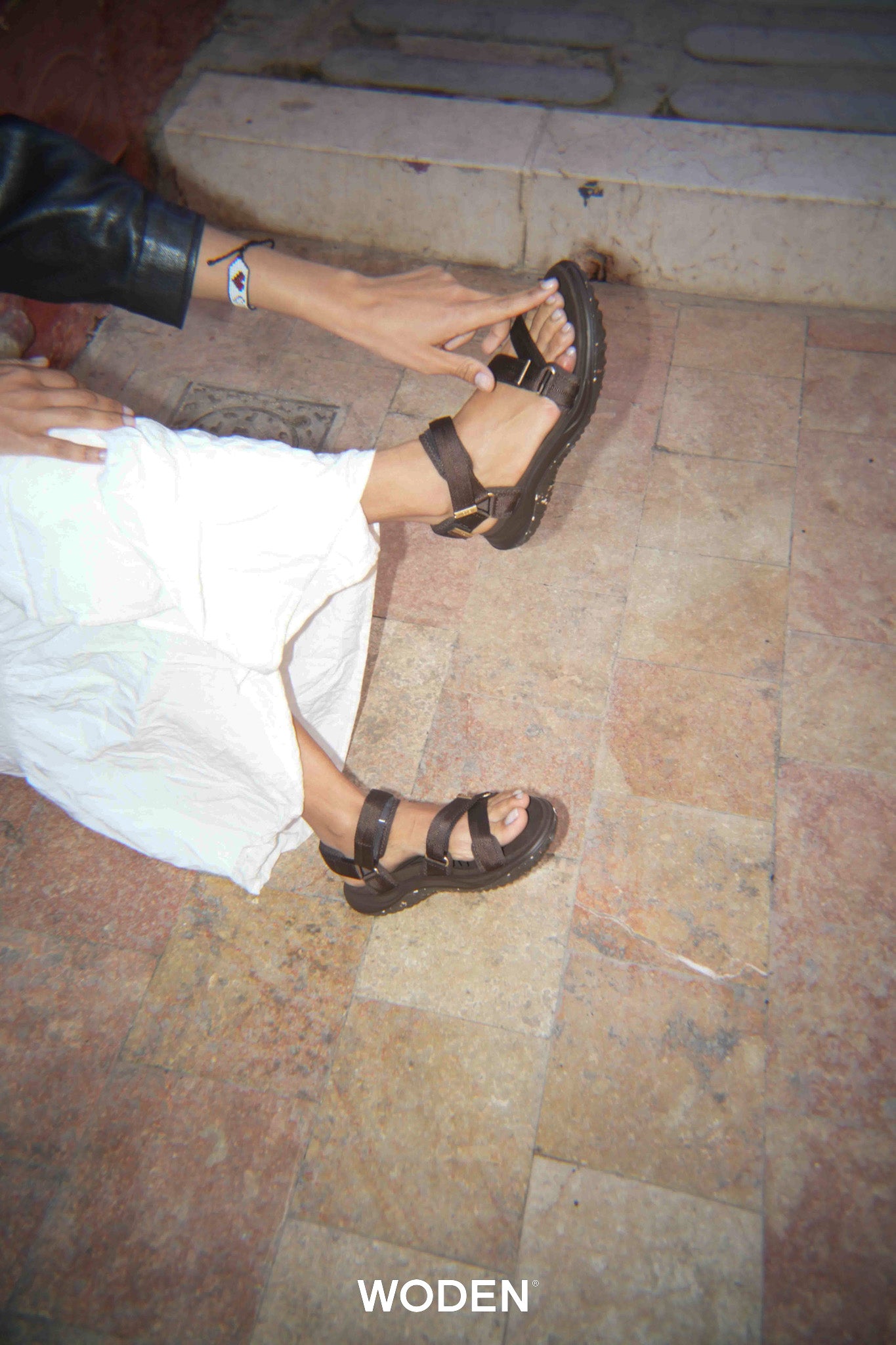 Woden - Solvej Sandal i brun