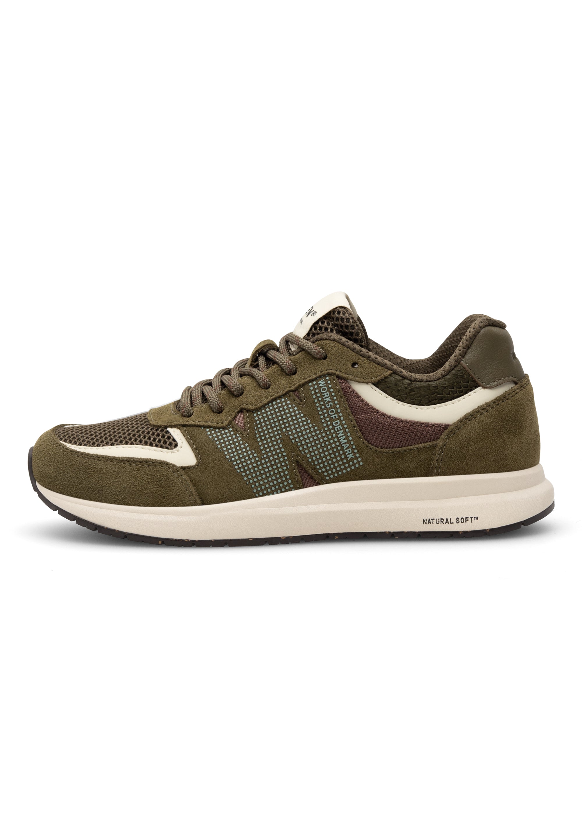 Woden - Rigmor Open Mesh, Dark Olive