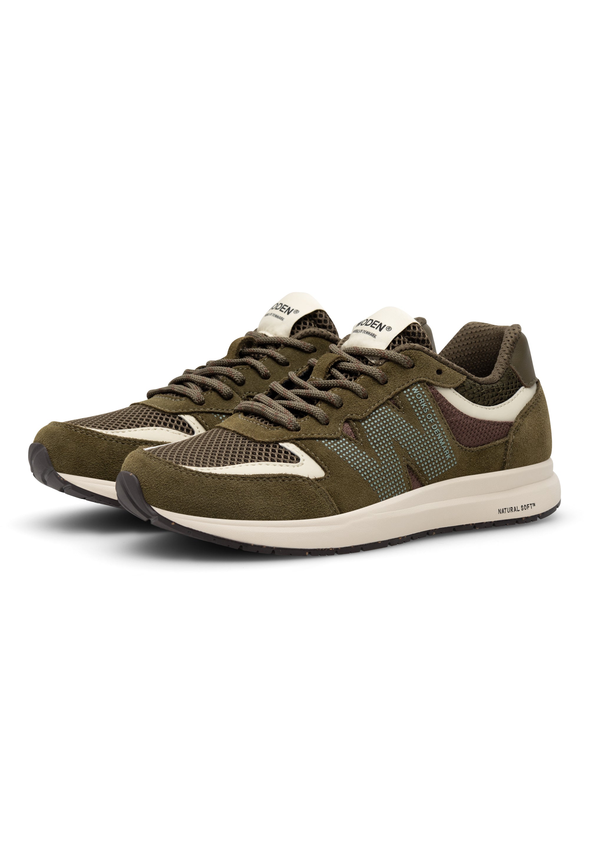 Woden - Rigmor Open Mesh, Dark Olive