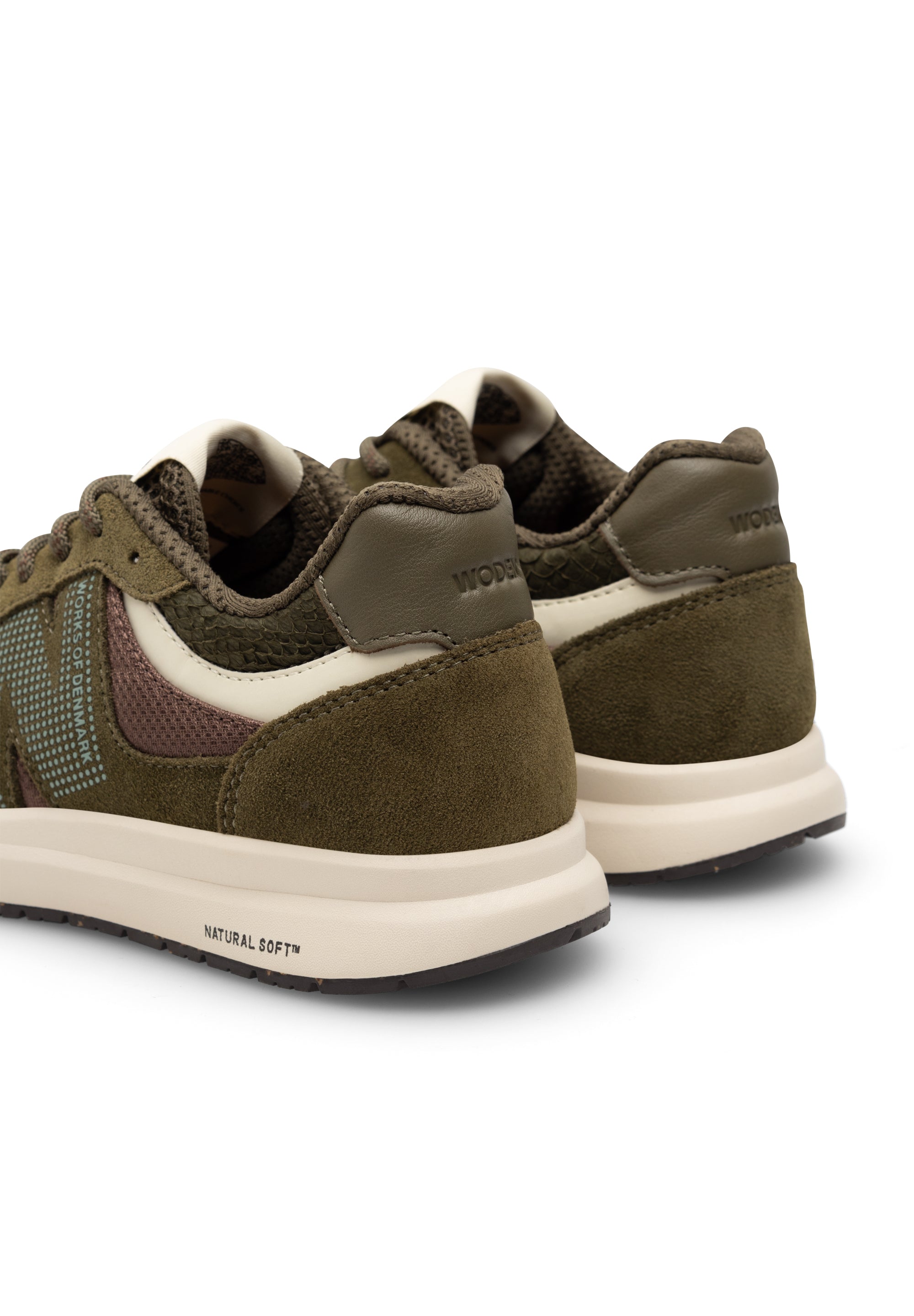 Woden - Rigmor Open Mesh, Dark Olive