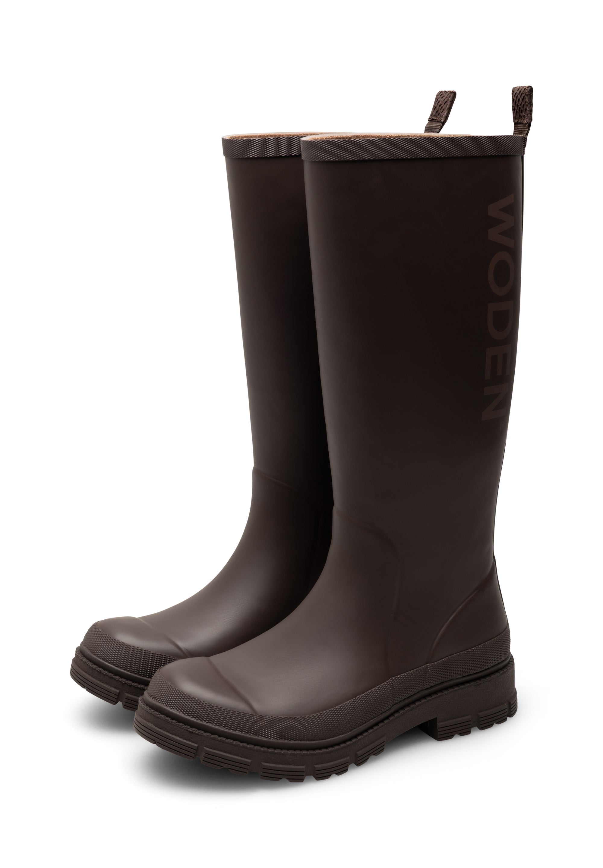 Woden - Le Waterproof Gummistøvle Brun