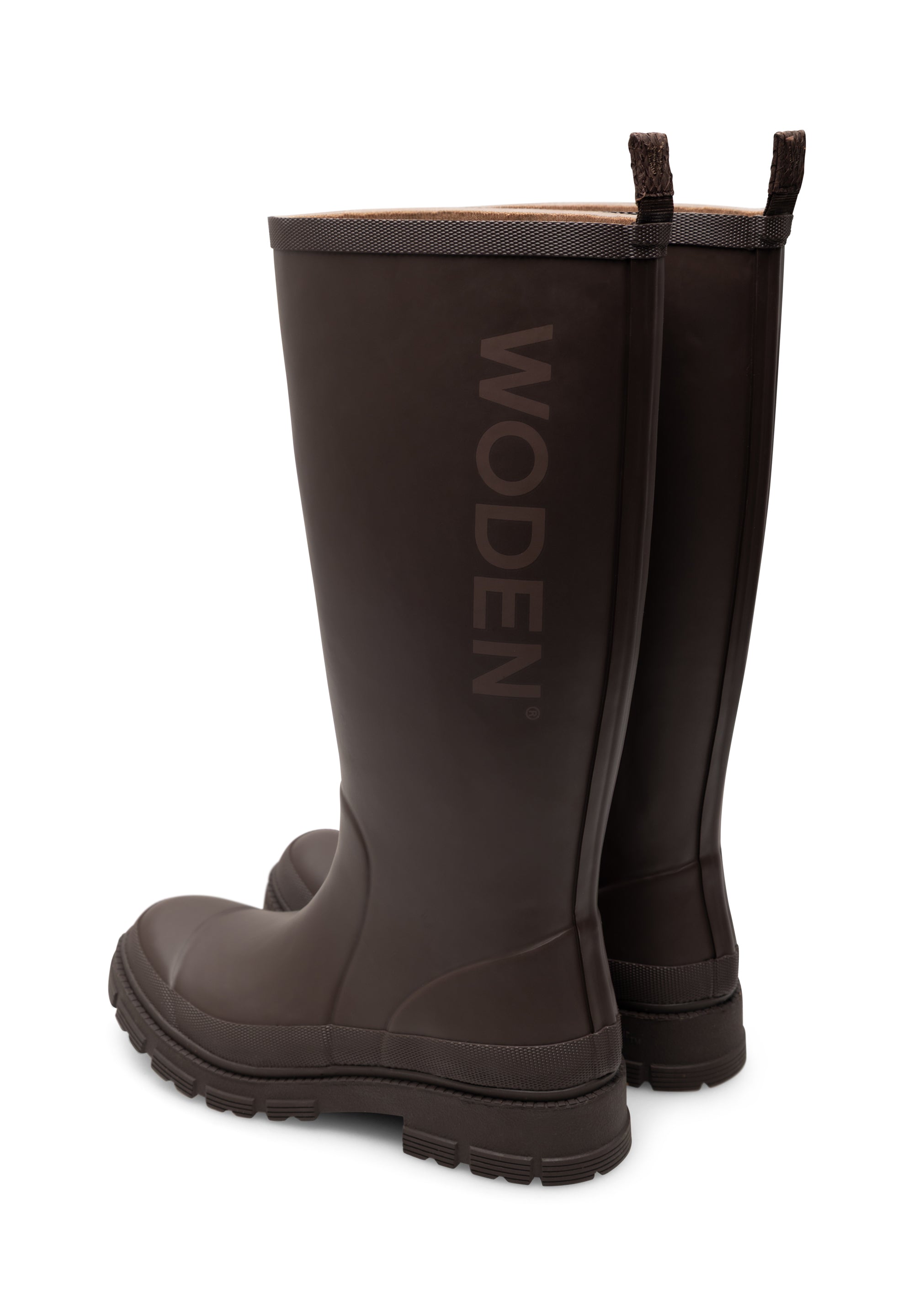 Woden - Le Waterproof Gummistøvle Brun