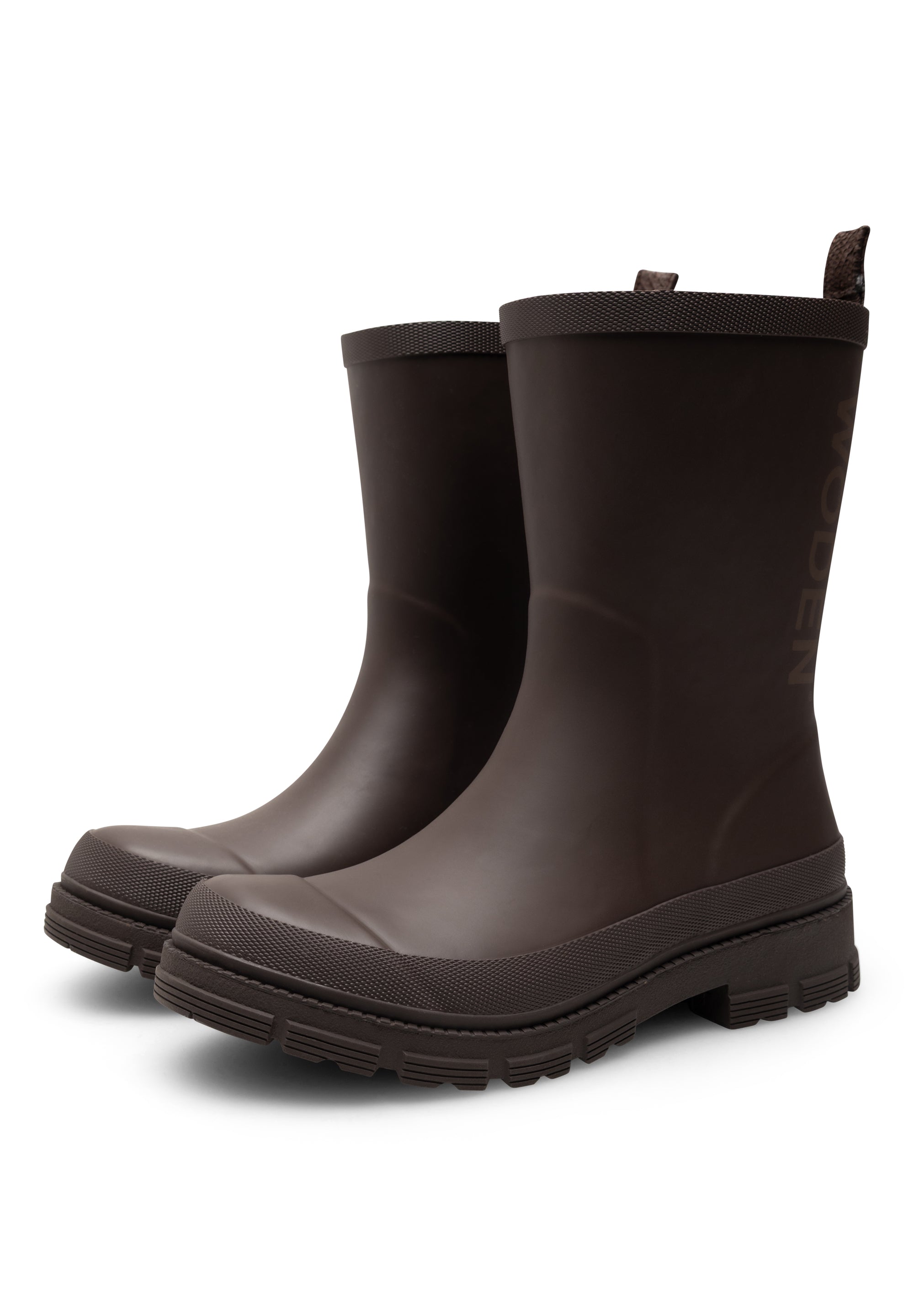 Woden - Lia Waterproof Gummistøvle Brun