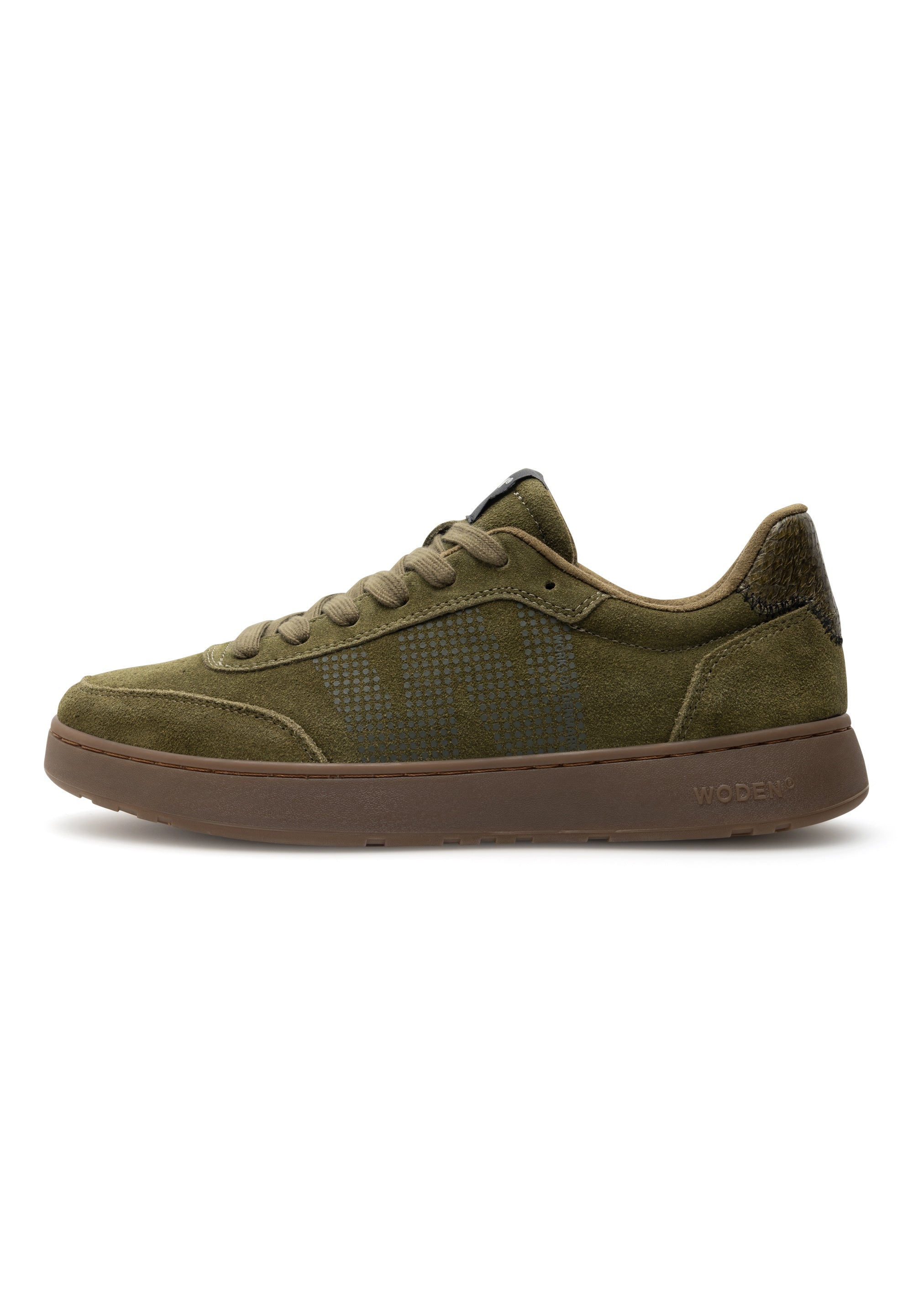 Toke Sneakers – Dark Olive Suede