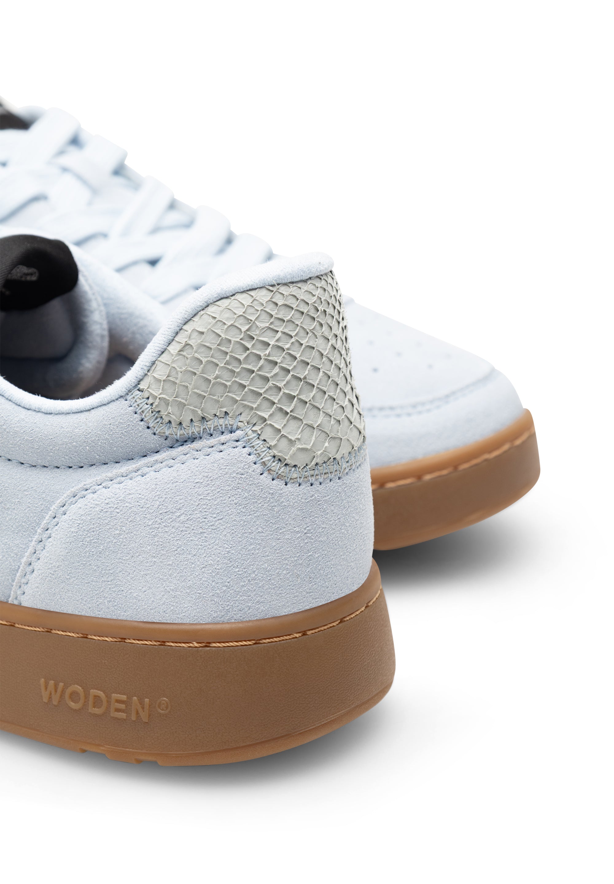 Woden - Toke herre sneakers i lyseblå