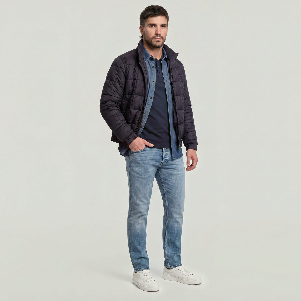 G-Star - Meefic Quilted Jacket - Dark Black