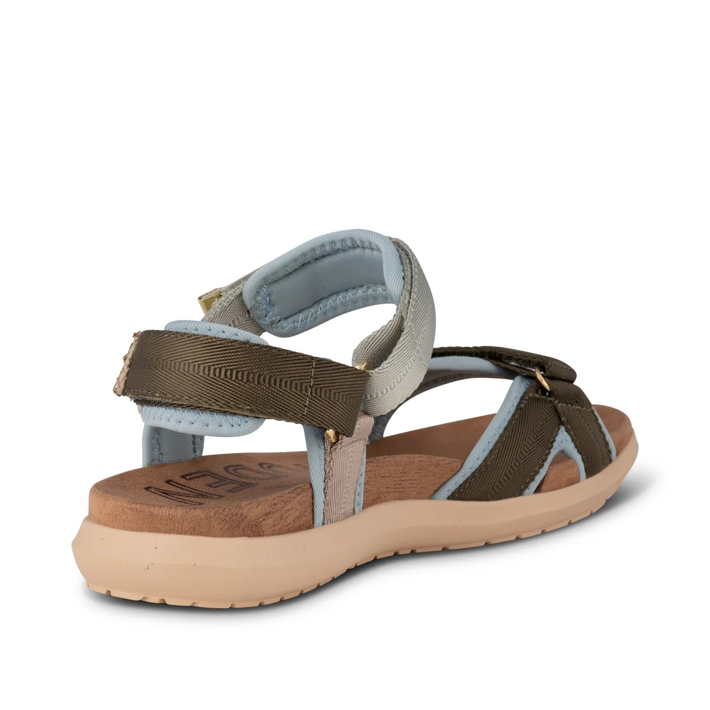 Woden Sandal, Line Lite, Stone Multi