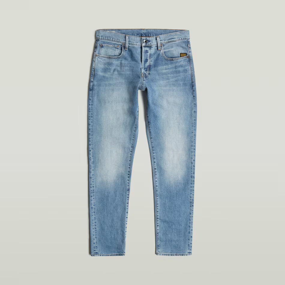 G-star - 3301 Regular Tapered, Lt Indigo Aged