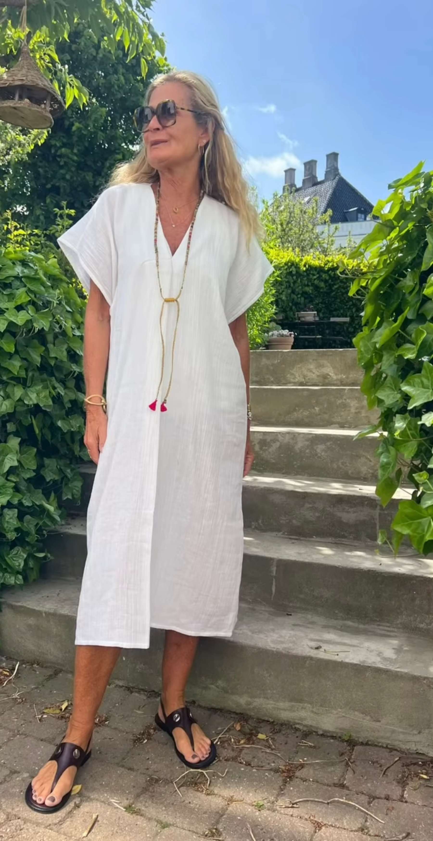 Wauw - Stella kaftan i hvid