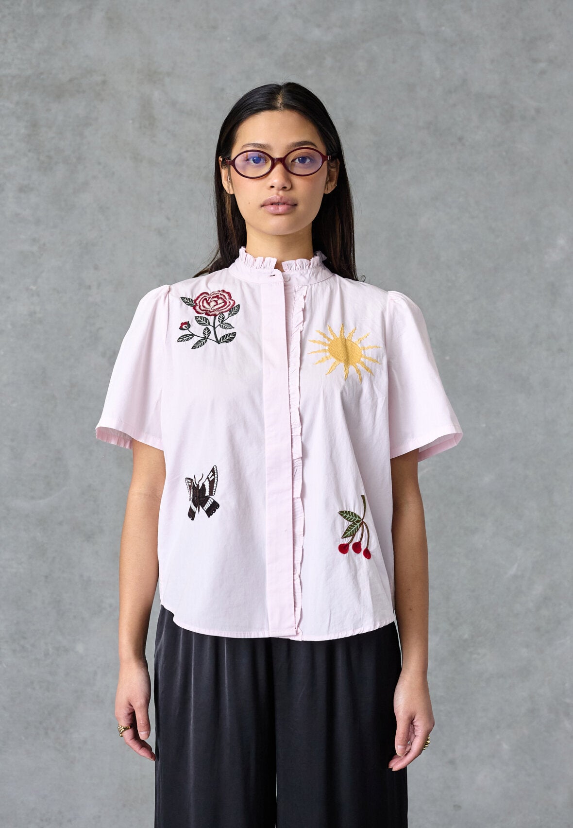 Love & Divine - Love1531 skjorte i rosa