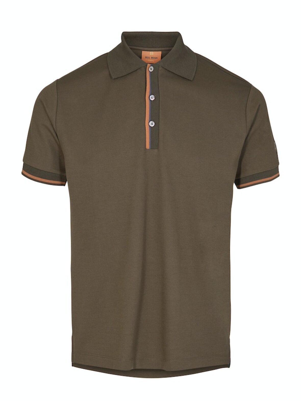 Mos Mosh Gallery - MMGHarvey Polo SS Tee Grape Leaf