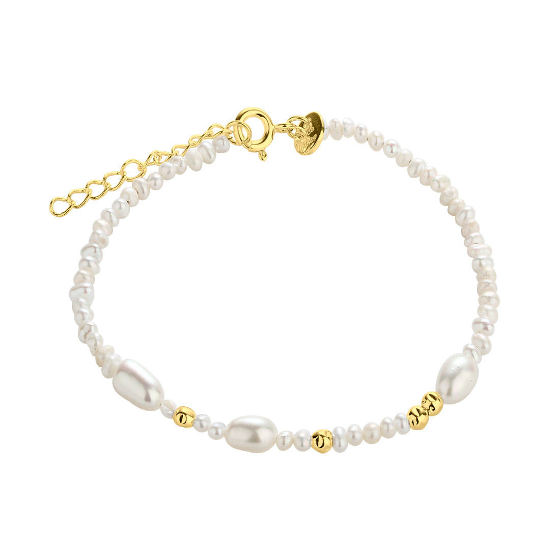 Hayden Armbånd i Guld – Aqua Dulce