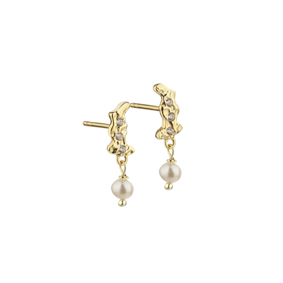 Pretty Pearl One i Guld – Aqua Dulce