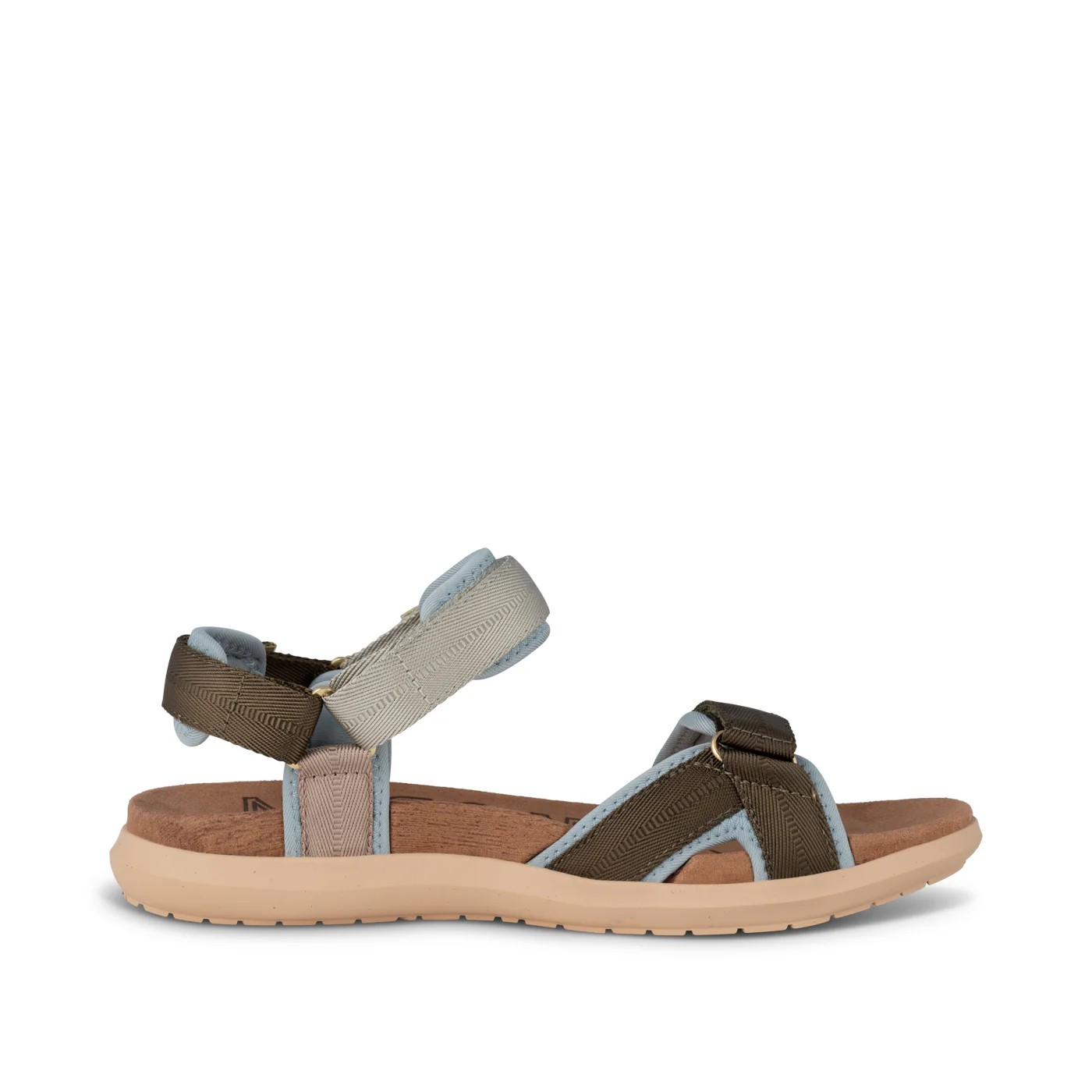 Woden Sandal, Line Lite, Stone Multi