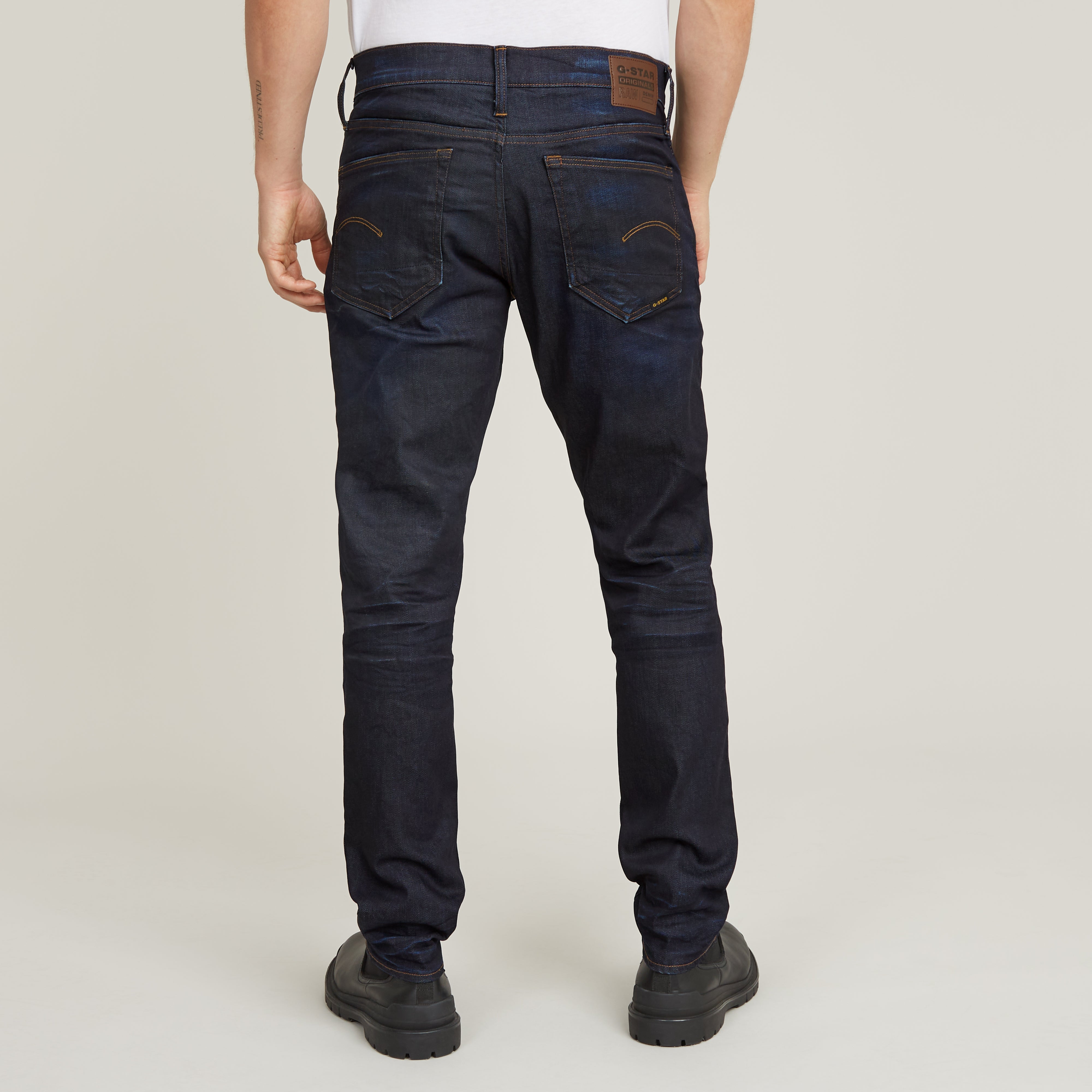 G-star - 3301 Regular Tapered, Dark Aged