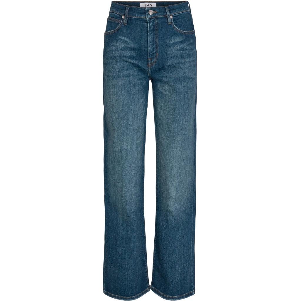 Mia Straight Jeans Wash Valetta, Denim Blue, Jeans fra Ivy Copenhagen-wüpp