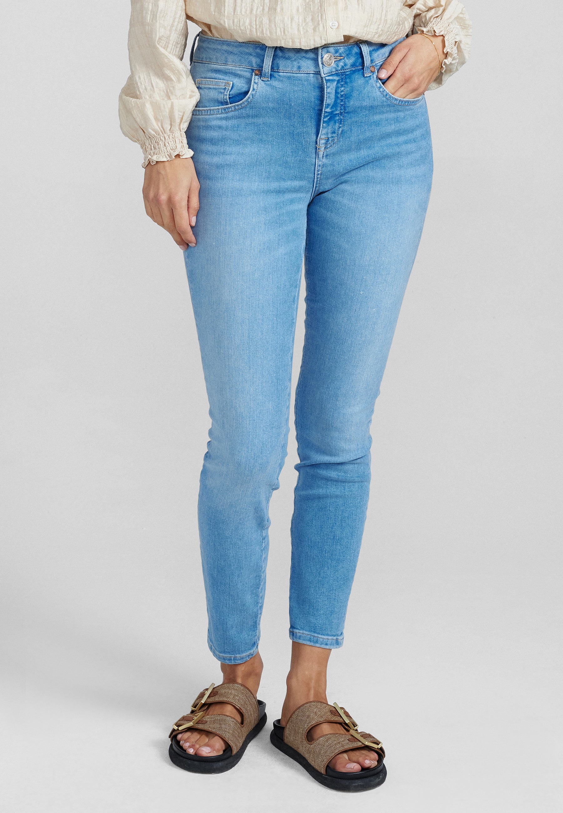Vice Strong Jeans, Light Blue, Jeans fra Mos Mosh