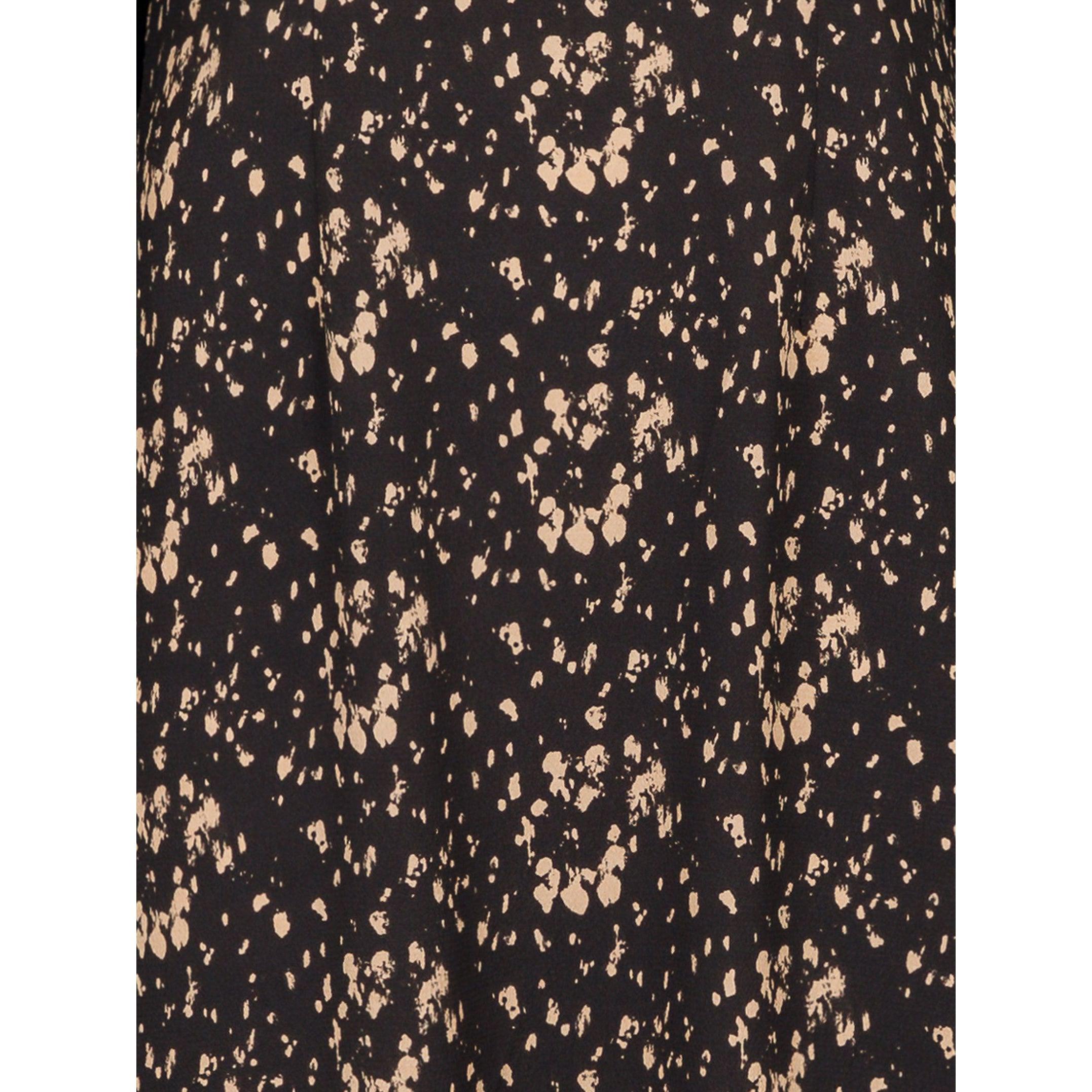 Vika Mix Texture Dress Mocca, kjole fra neo noir-wüpp