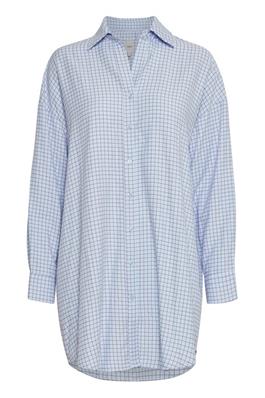 IXStormie Long Shirt, Blue, Skjorte fra ICHI
