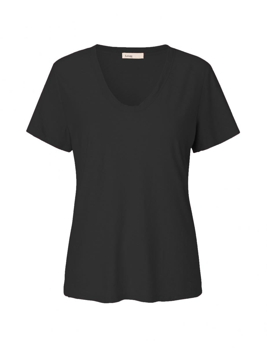 LR-Any 2, Black, T-shirt fra Leveté Room