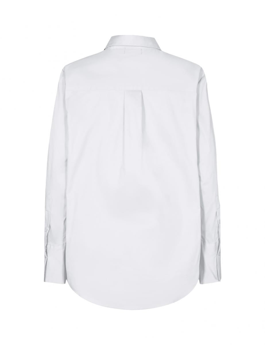 LR-Isla Shirt, White, Skjorte fra Leveté Room