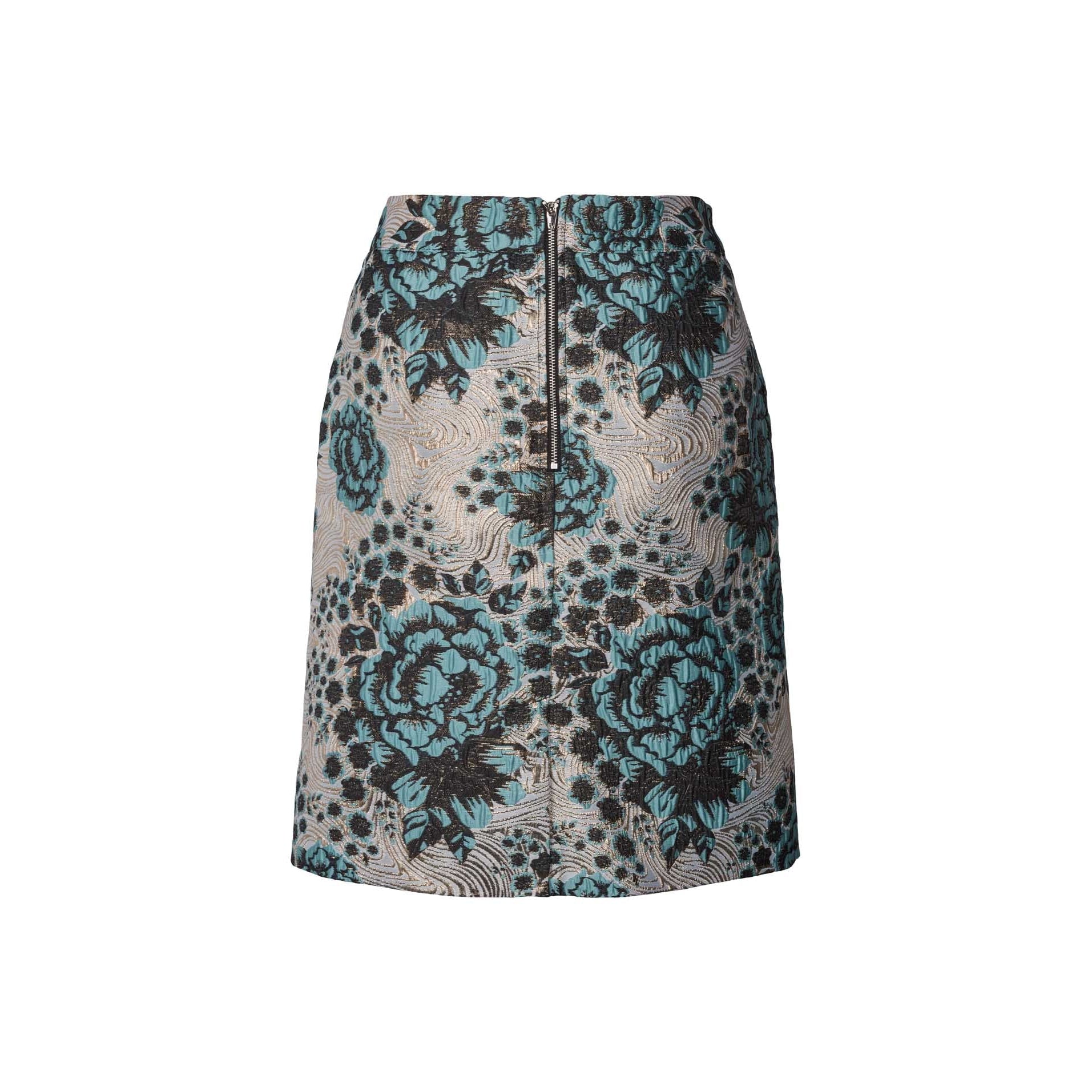 Aqua Skirt, Blue, Nederdel fra Lollys Laundry-wüpp