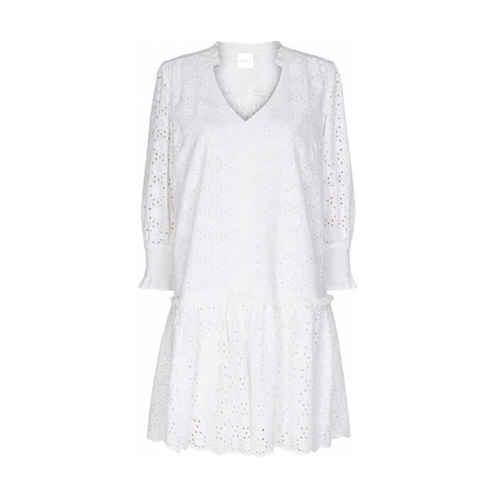 Marco Dress, White, Kjole fra Gossia