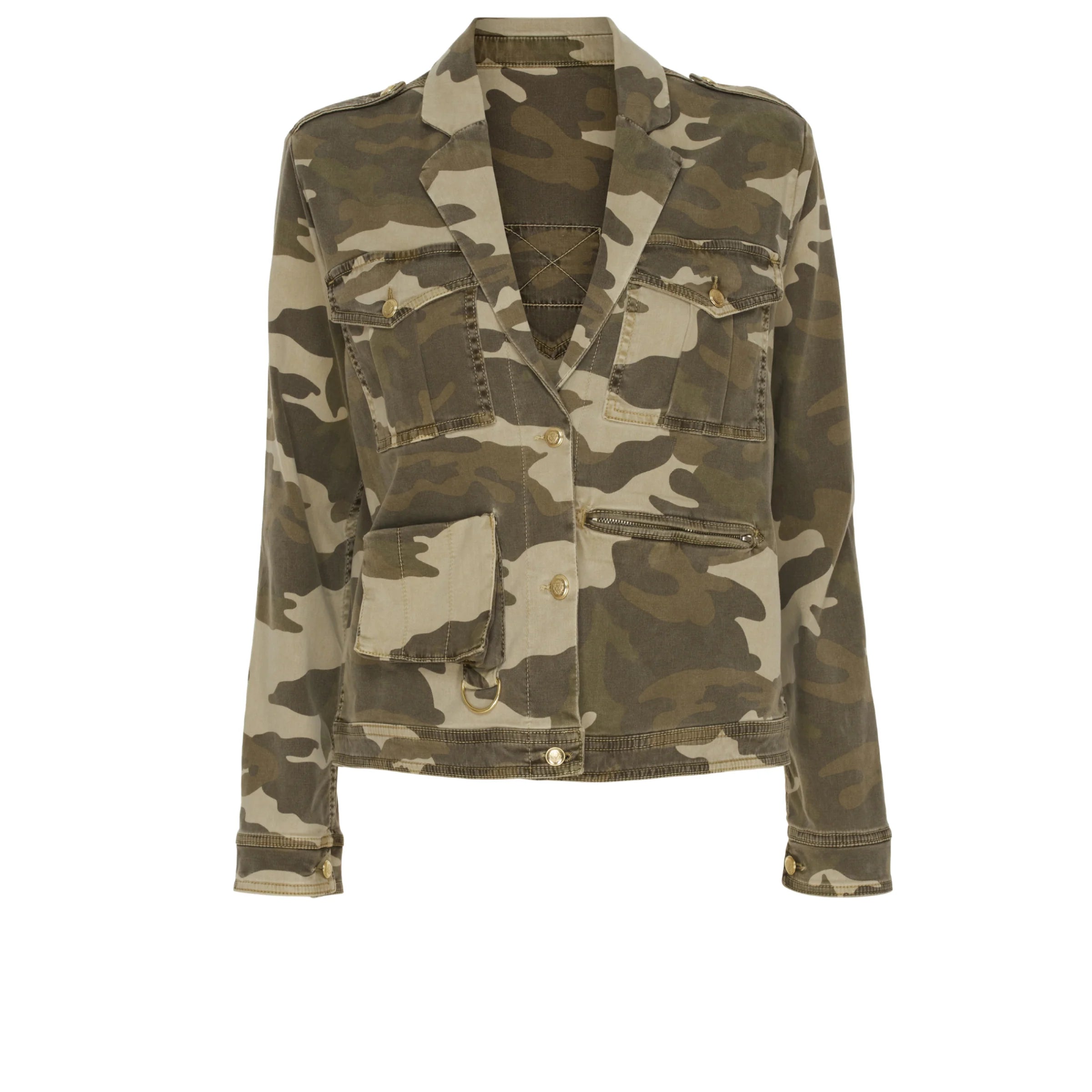 Paloma Jacket, Army Camouflage, Jakke fra Gossia