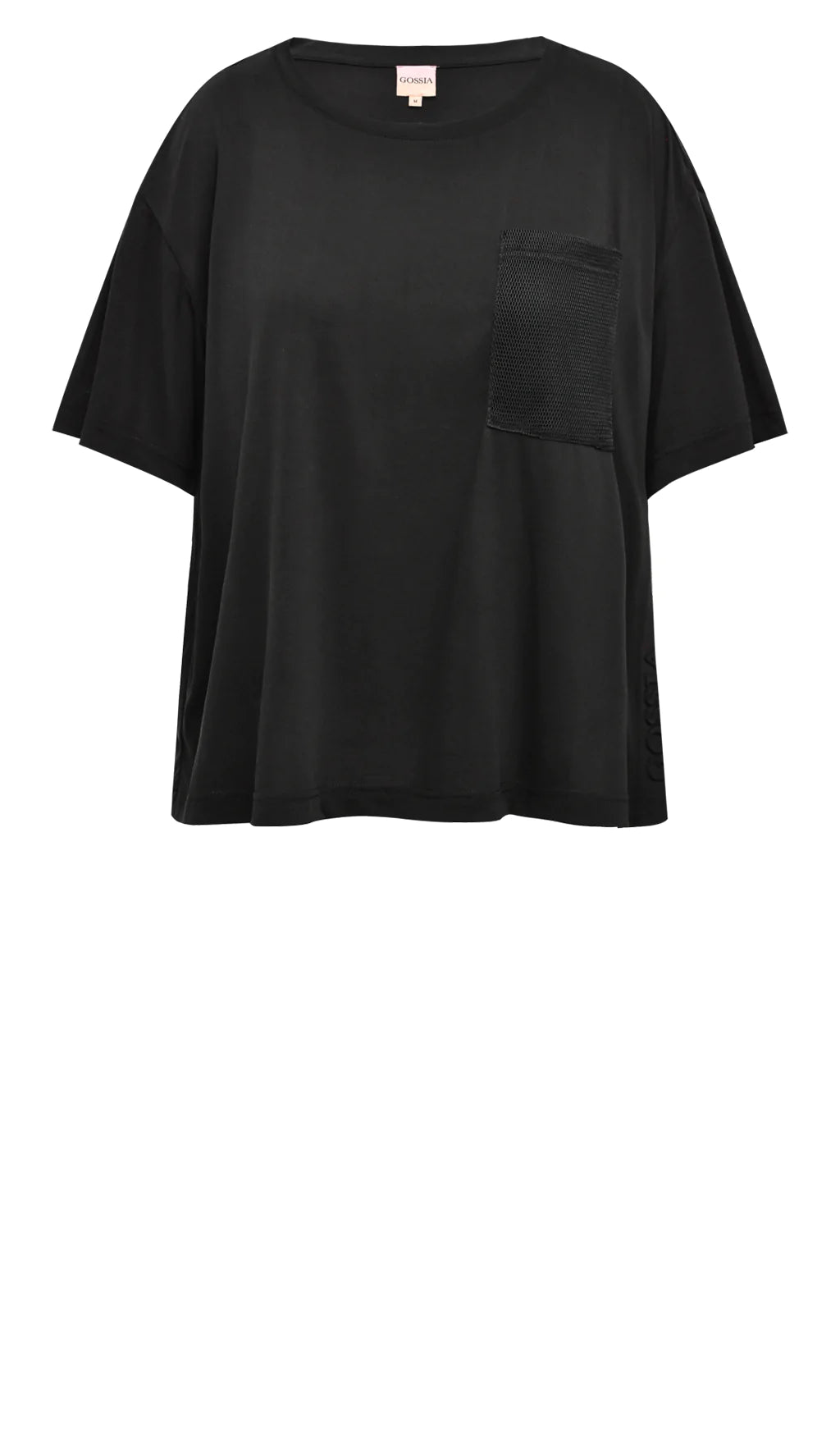 ThitGo Tee, Black, T-shirt fra Gossia