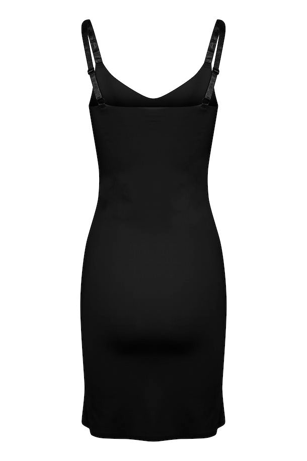 IASiv Slip Dress, Black, Underkjole fra ICHI