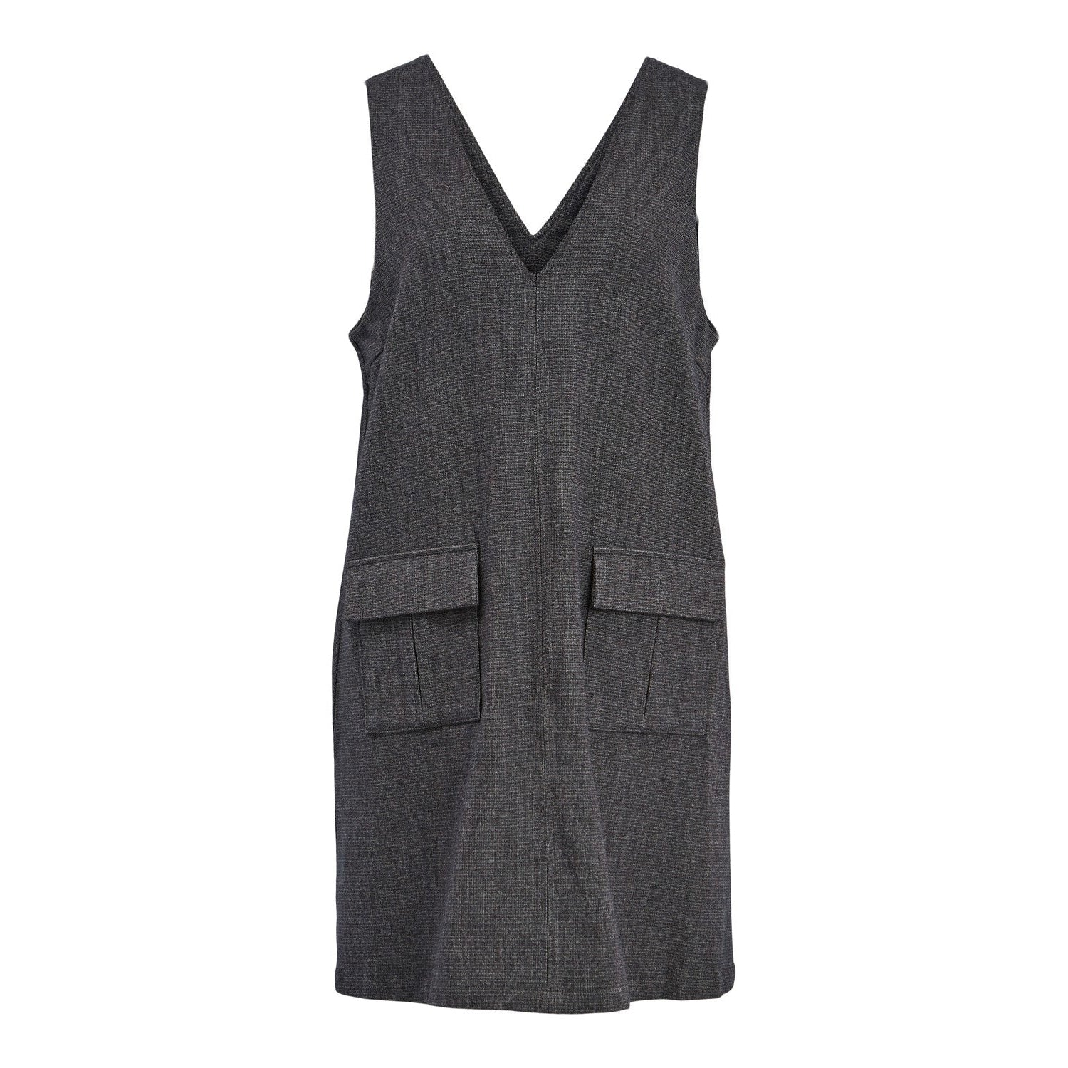 ObjGine Spencer Dress grey, Kjole fra Object-wüpp